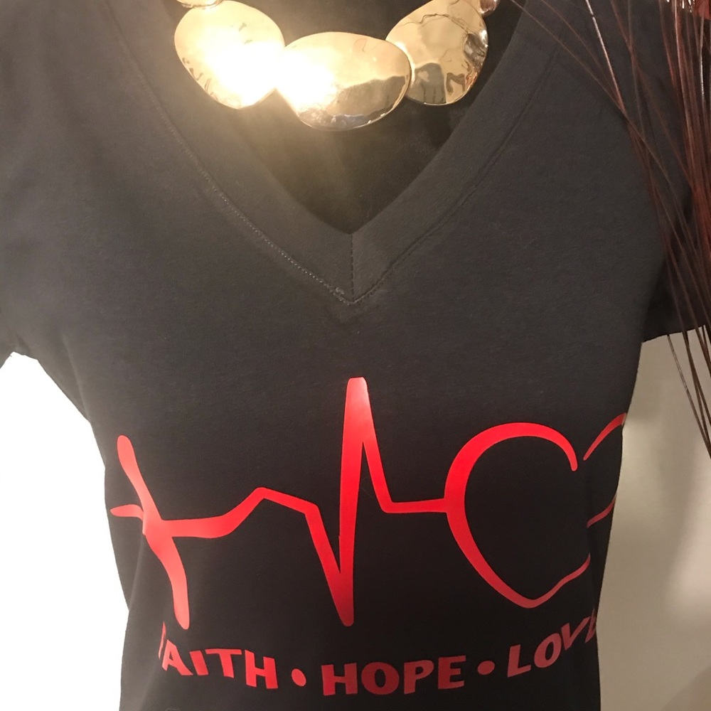Faith Hope Love T-shirt.